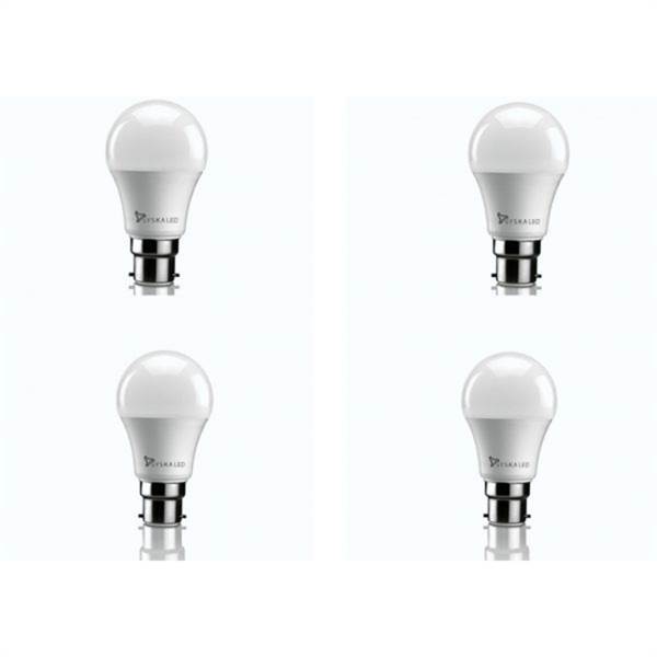 SYSKA PAG-N-15W LED Bulb- (50000 Life Span), Energy Saving-Pack Of 4